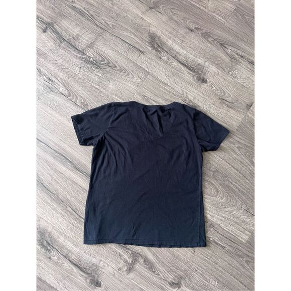 Nike Black Short Sleeve Dri Fit Athletic Cut Tee Women size Medium - Picture 4 of 4